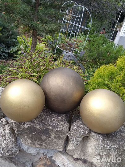 Шары бетонные для ландшафтного дизайна