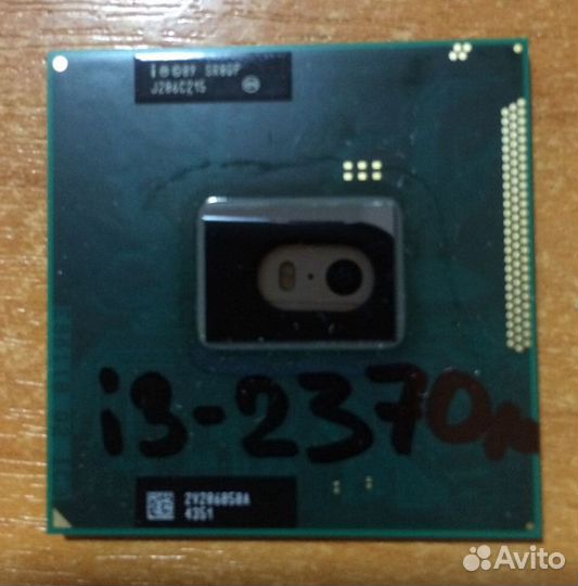 Процессор для ноутбука i3-2370m