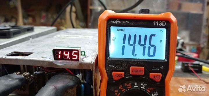 Серверный блок питания для автозвука 14.4 вольт