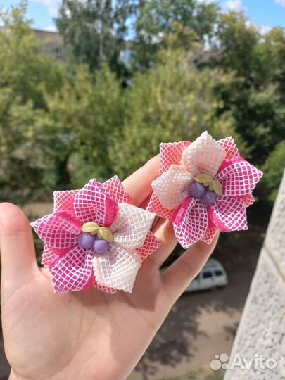 Резинки для волос ручной работы