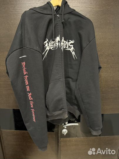 Зип-худи vetements TFD (redwave)