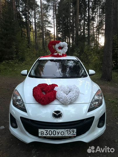 Свадебные украшения на машину