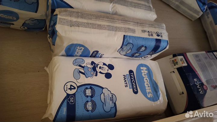 Подгузники трусики huggies 4