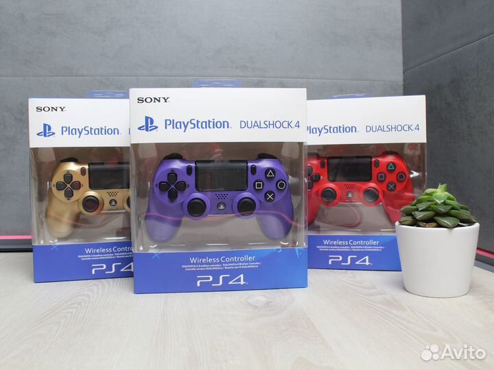 Джойстик dualshock ps4 + кабель