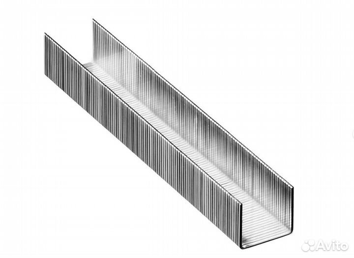 Скобы для степлера mirax тип 53, 6мм,1000 шт