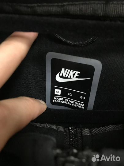 Мужская толстовка Nike Tech Fleece Full Zip Hoodie