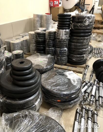 Блины обрезиненные Barbell