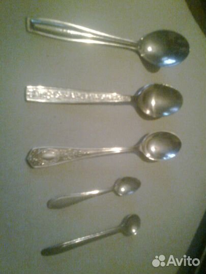 Чайные ложки СССР. ножи