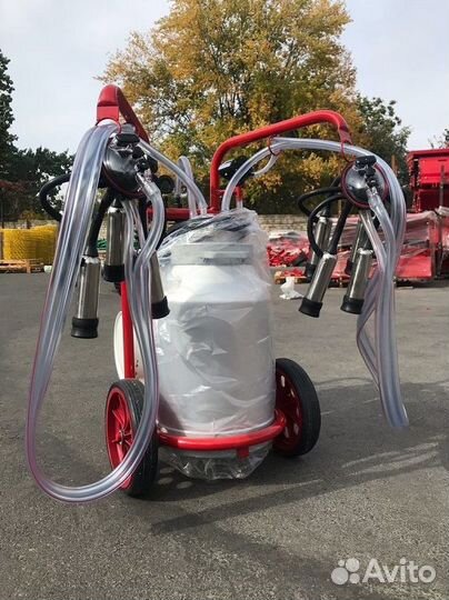 Доильный аппарат 2 пульсатора 1 бидон telsar