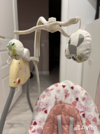 Электронные качели graco