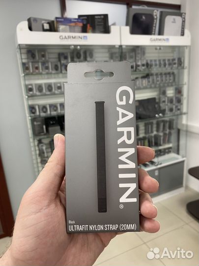 Ремешок для часов garmin ultrafit 20mm new black