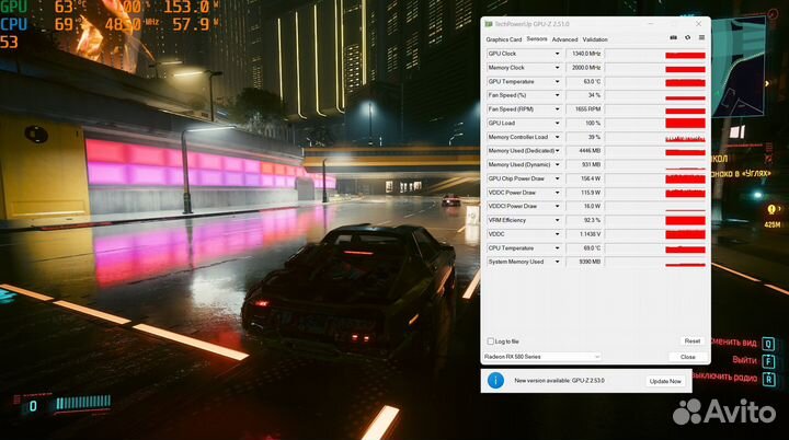 RX 580 8Gb (Гарантия) Sapphire Nitro+
