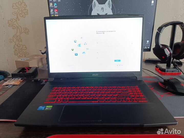 Игровой ноутбук Msi katana g76