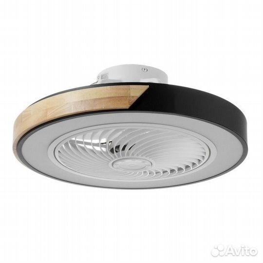 Люстра-вентилятор с пду 'Вихрь' LED 60Вт 3000-6000