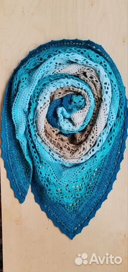 Платок шаль бактус