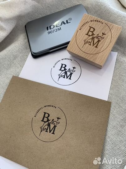 Штампы с логотипом на упаковку