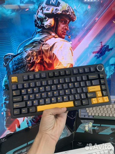 Игровая беспроводная механическая клавиатура Aula