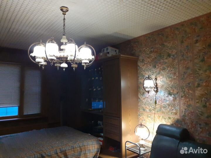 Люстра из Оникса и бронзы