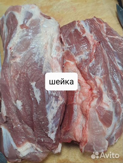 Вырезка, шейка, карбонад, филе свиное