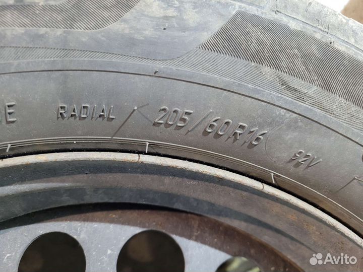 Диски r16 5x105 astra/cruse с резиной