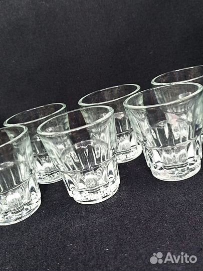 Стопки хрусталь и стекло СССР