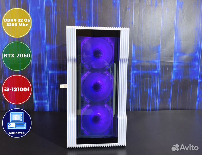 Компьютер новый i3-RTX2060-32DDR4-ZSG832710564-H610