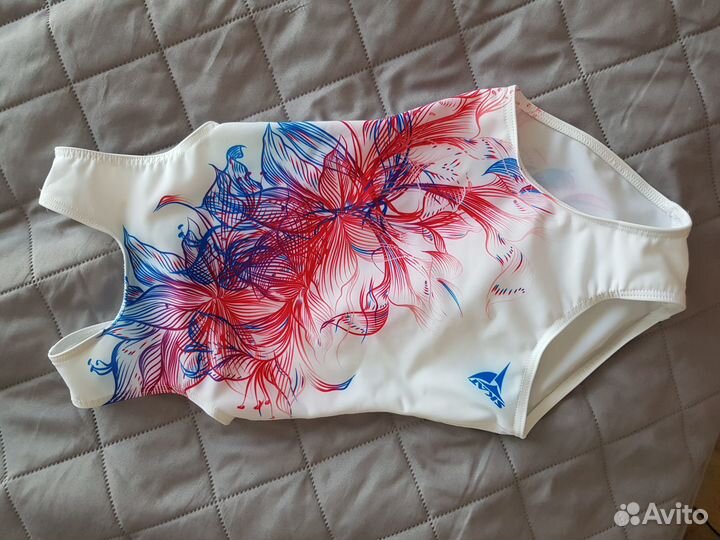 Гимнастический купальник, чешки