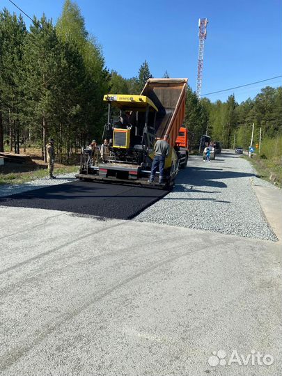 Асфальтирование укладка асфальта