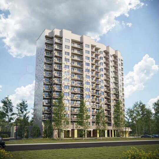 2-к. квартира, 67,7 м², 10/14 эт.