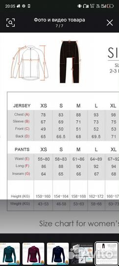 Женская велосипедная куртка