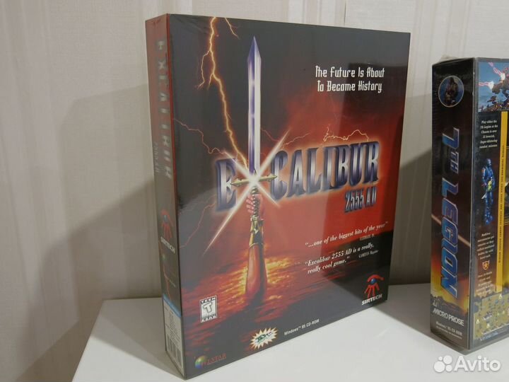 Запечатанные и открытые Big box PC, Mac, C64