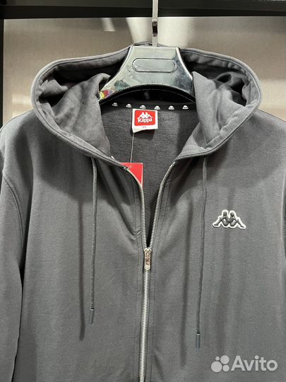 Зипка серая мужская kappa