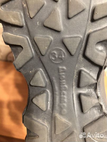 Детские сапожки со вшитым утеплителем