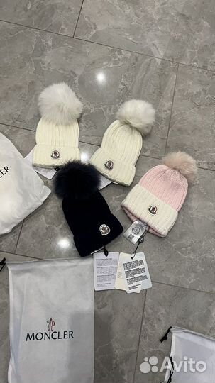 Шапка moncler на ребенка