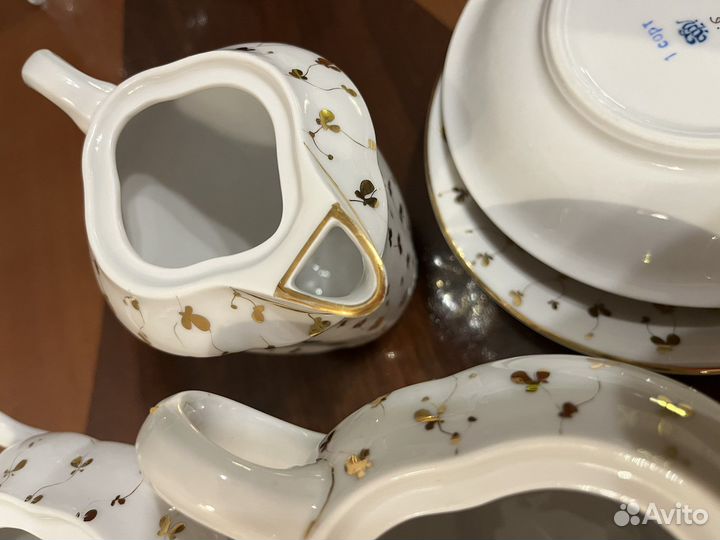 Чайный сервиз лфз золотой лотос