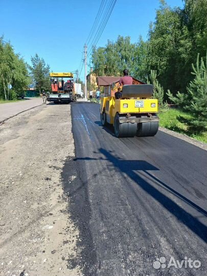 Асфальтирование благоустройство территории