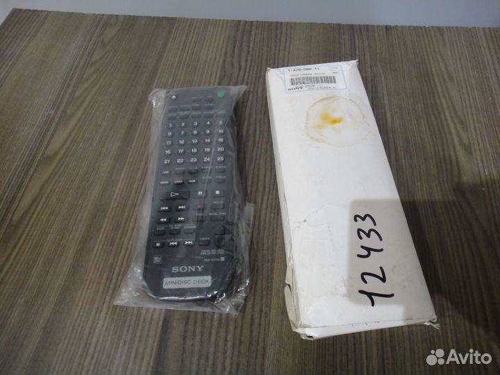 Минидисковая дека Sony MDS-S50 + новый пульт Sony