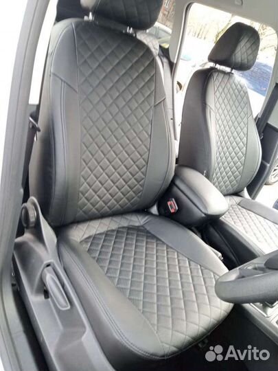 Чехлы из экокожи Шкода ети. Авточехлы премиум