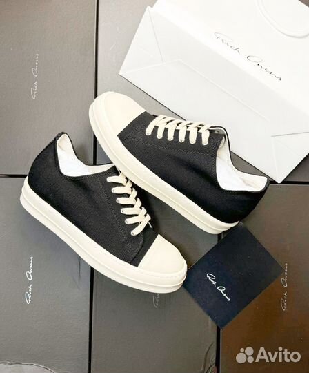 Rick Owens drkshdw low jumbo lace