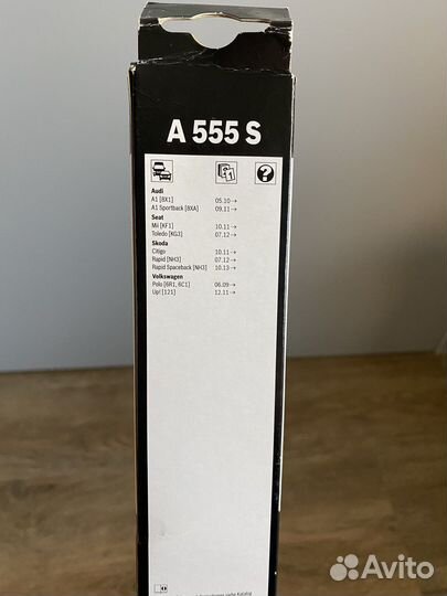 Щетки стеклоочистителя bosch aerotwin а555s