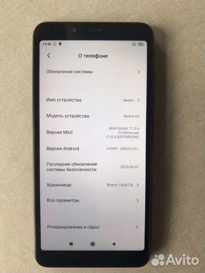 Xiaomi Redmi 6A, 2/16 ГБ