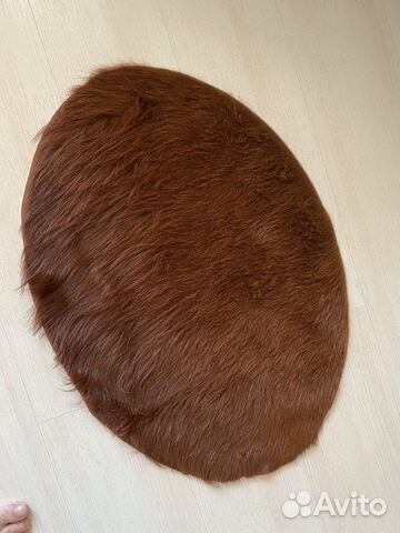 Коврик прикроватный, придверный коровья кожа