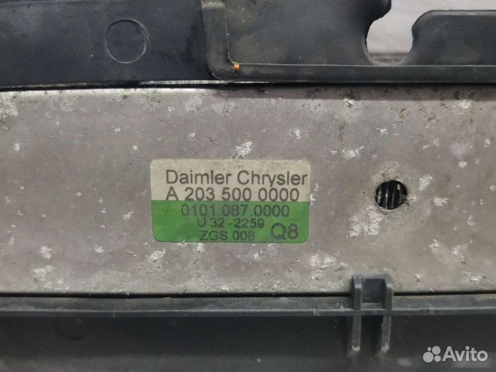 Интеркулер Mercedes C W203