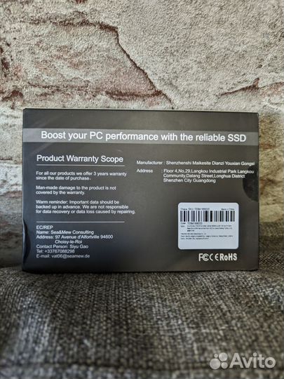 SSD Xraydisk M.2 NVMe 512Gb. Новый