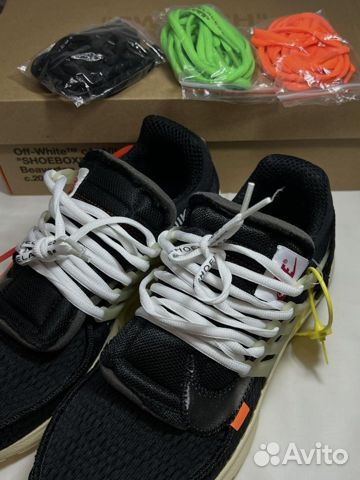 Кроссовки Nike Air Presto x Off White OG black