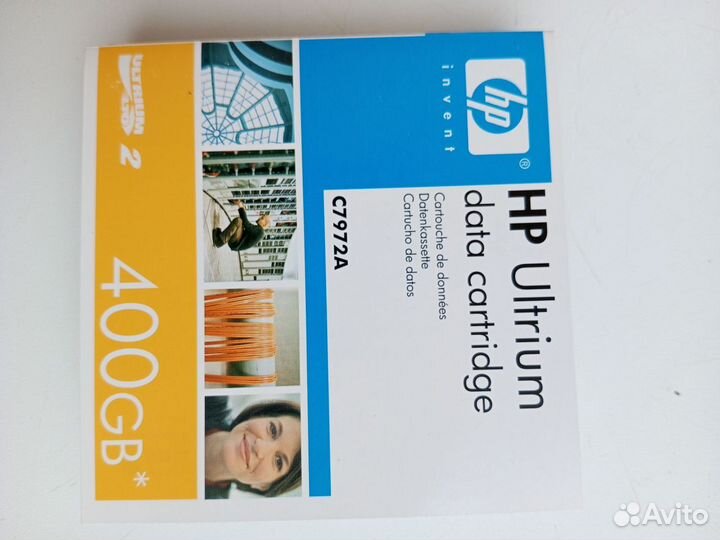 Ленточный картридж 400GB HP Ultrium 2 C7972A