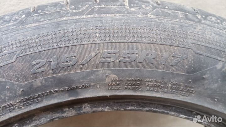 Hankook Ventus Prime 3 K125 215/55 R17 W