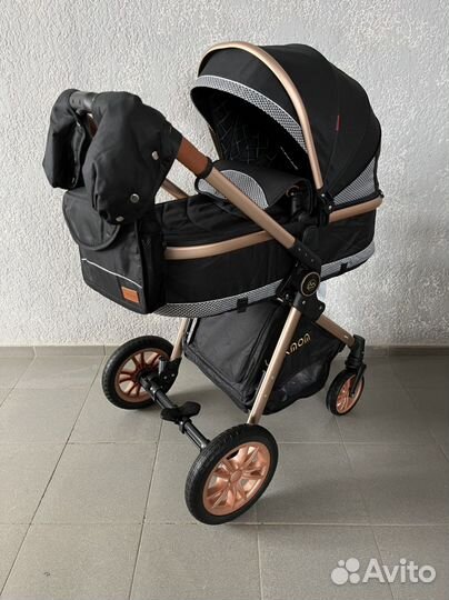 Коляска 2 в 1 трансформер Luxmom v9