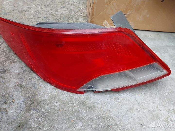 Задние фонари на hyundai solaris 1