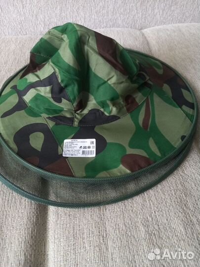 Шляпа с противомоскитной сеткой